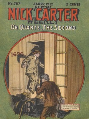 cover image of Doctor Quartz, the Second (Nick Carter #787)